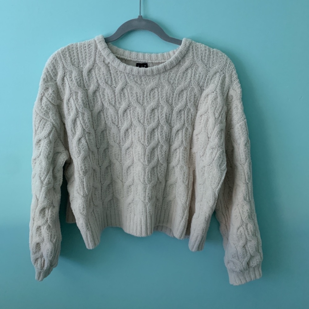 Cropped sweater